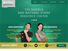 Tablet Screenshot of marblecleaning.org